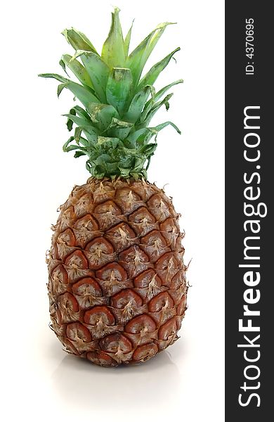 Pineapple on a white background