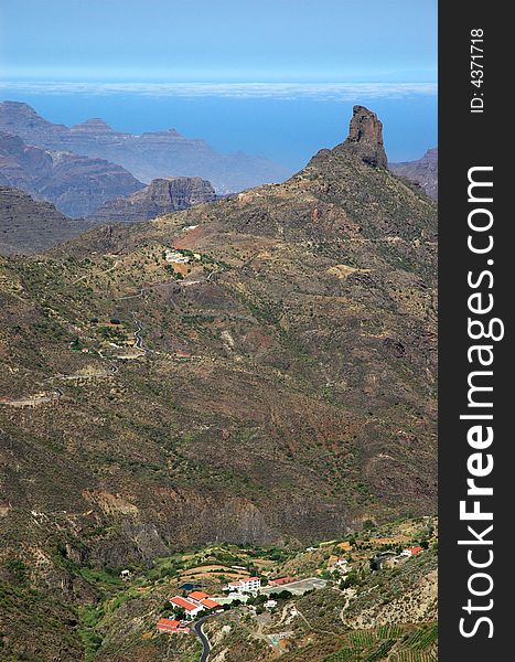 Small mountain village in the hart of Gran Canaria