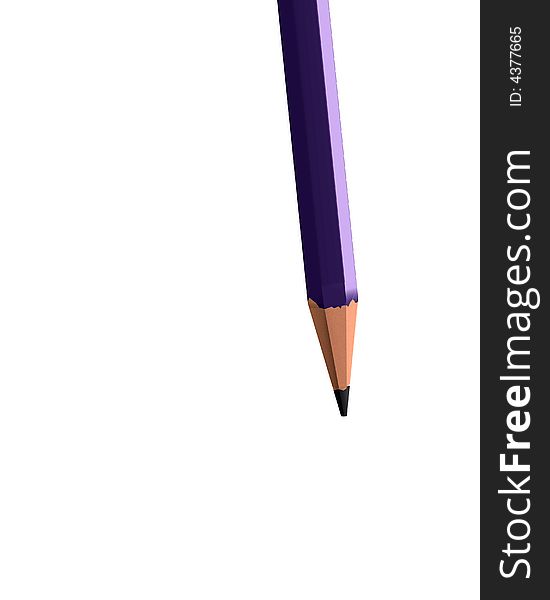 An image of a pencil, it could represent the concept of creativity.