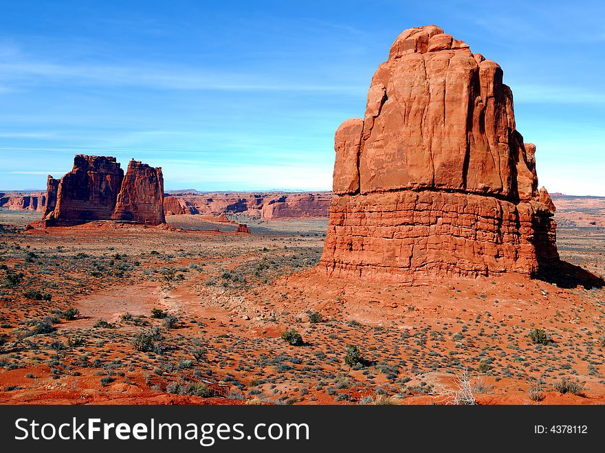 Landscape Pictures at Arches National Park in Utah. Landscape Pictures at Arches National Park in Utah