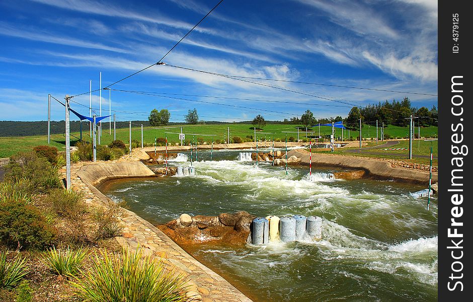 Penrith White Water Park used for the 2000 Sydney Olympics.