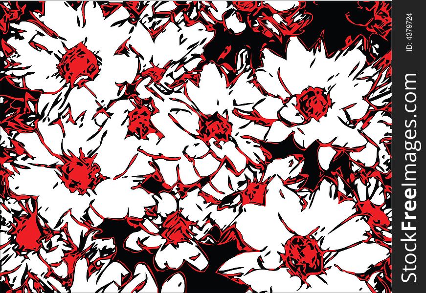 Vector Floral Background