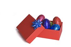 Easter Egg Box Royalty Free Stock Images Easter Egg Box Royalty Free Stock Images