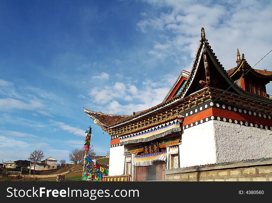 Feilai Temple in Li Jiang, Yunnan Province, P.R.China
