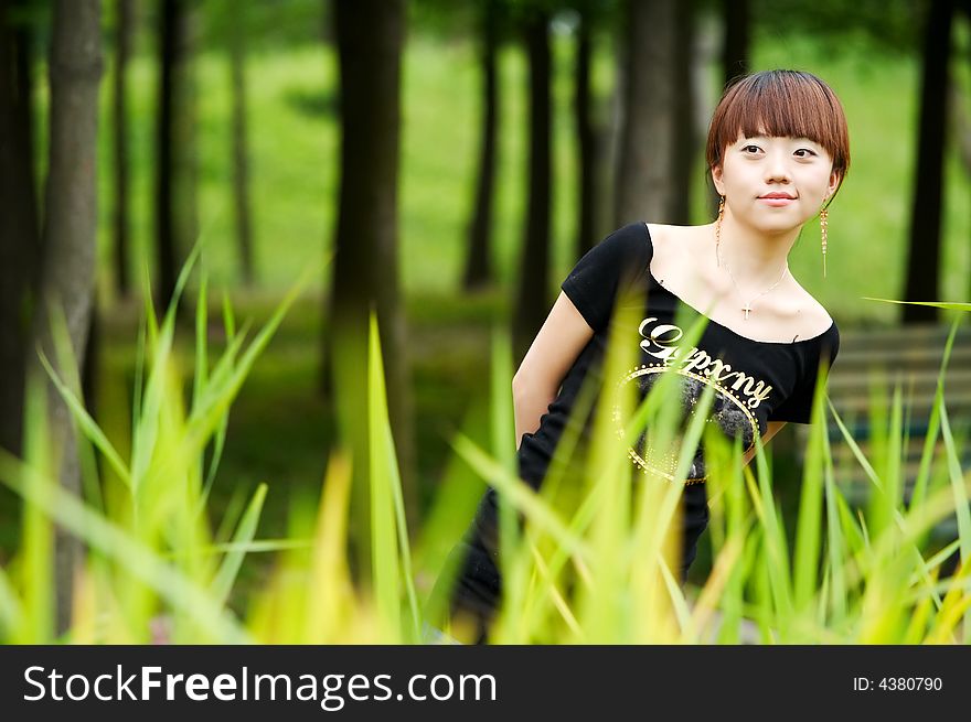 Smile Behind Tussock