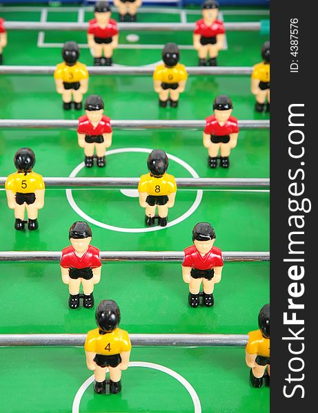 Toy tabletop football