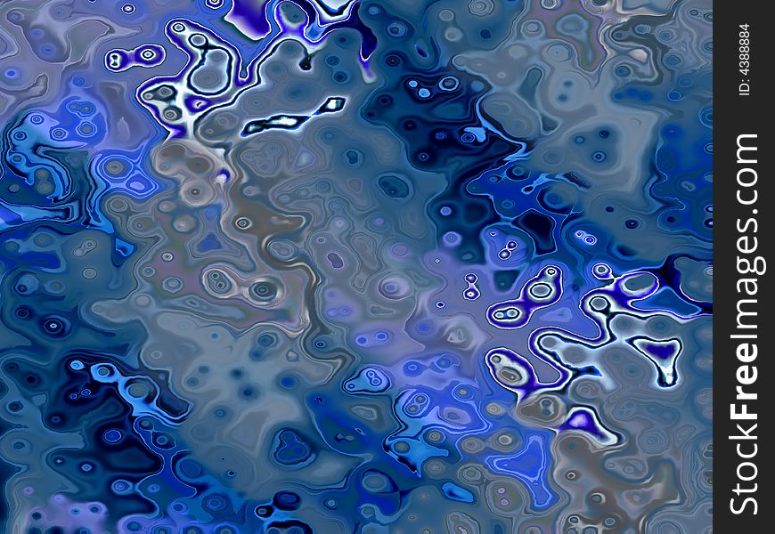 Pretty Background Blue Abstracted