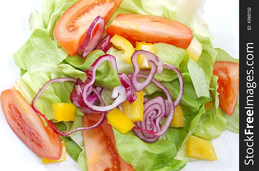 Delicious fresh vegetables studio shot. Delicious fresh vegetables studio shot