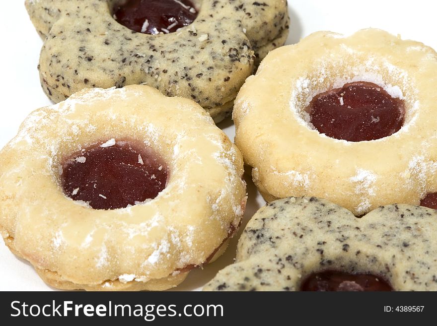 To be happy Christmas cookies baked.