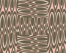 Retro Warped Teardrops Collage Stock Image Retro Warped Teardrops Collage Stock Image