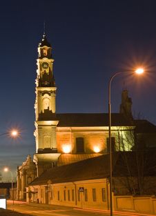 Baroque Church, Vilnius Stock Images Baroque Church, Vilnius Stock Images