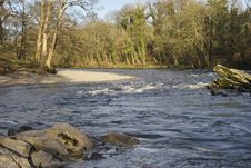 River Lune At Kirkby Lonsdale Stock Image River Lune At Kirkby Lonsdale Stock Image