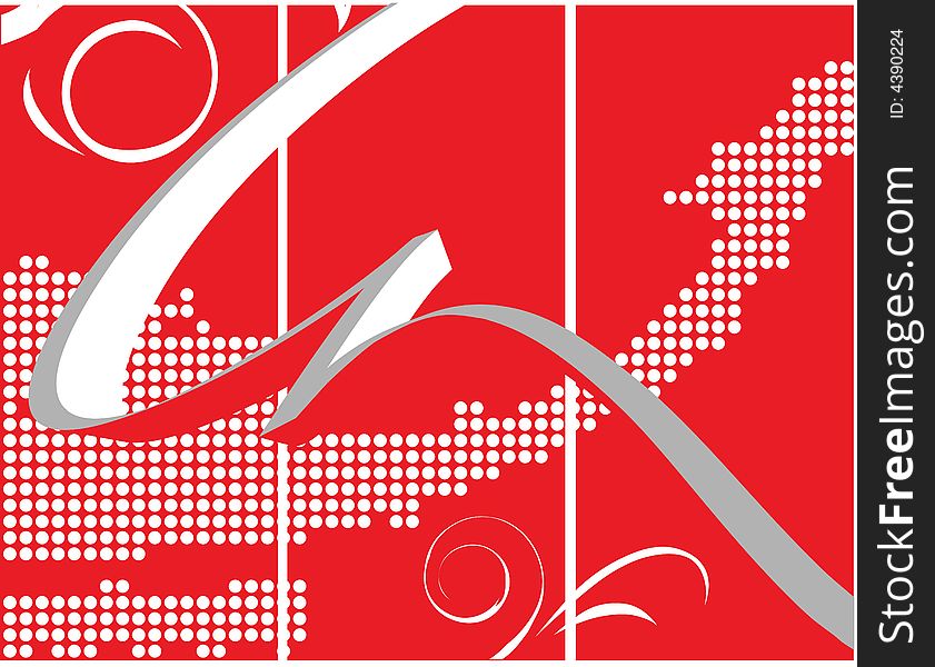 Vector Abstract design, red background with curly shapes and dots for many purposes.
Additional file uploaded. Vector Abstract design, red background with curly shapes and dots for many purposes.
Additional file uploaded.