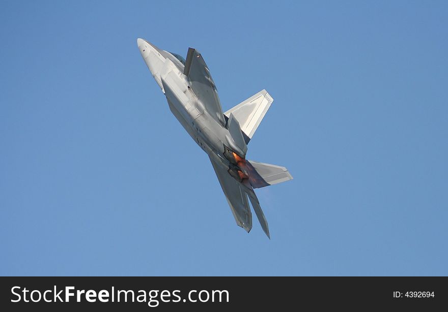 F-22 picture taken at local airsshow. F-22 picture taken at local airsshow
