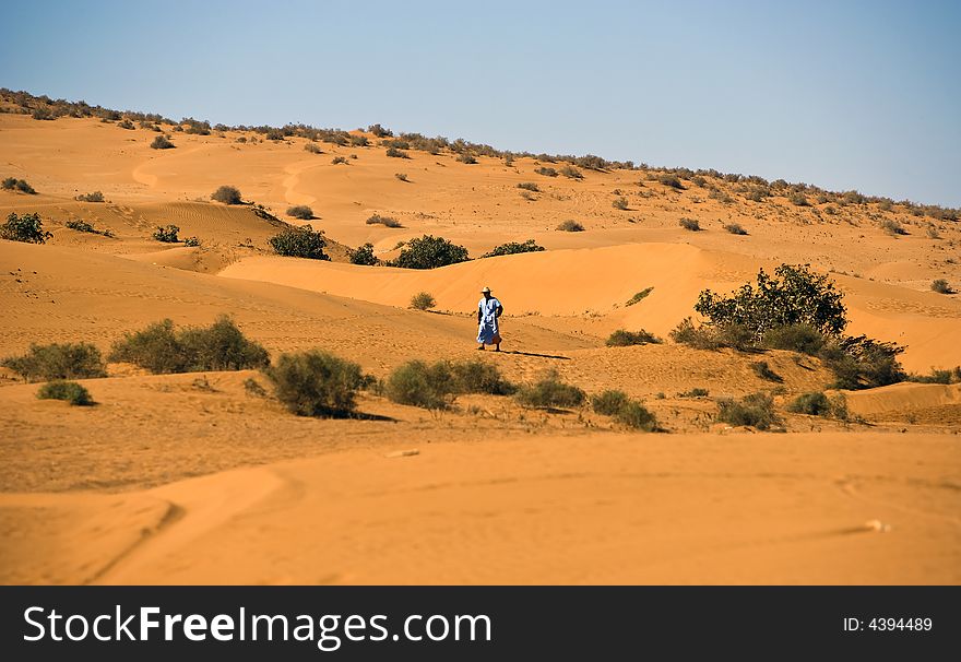 The Sahara desert, Morocco, Africa