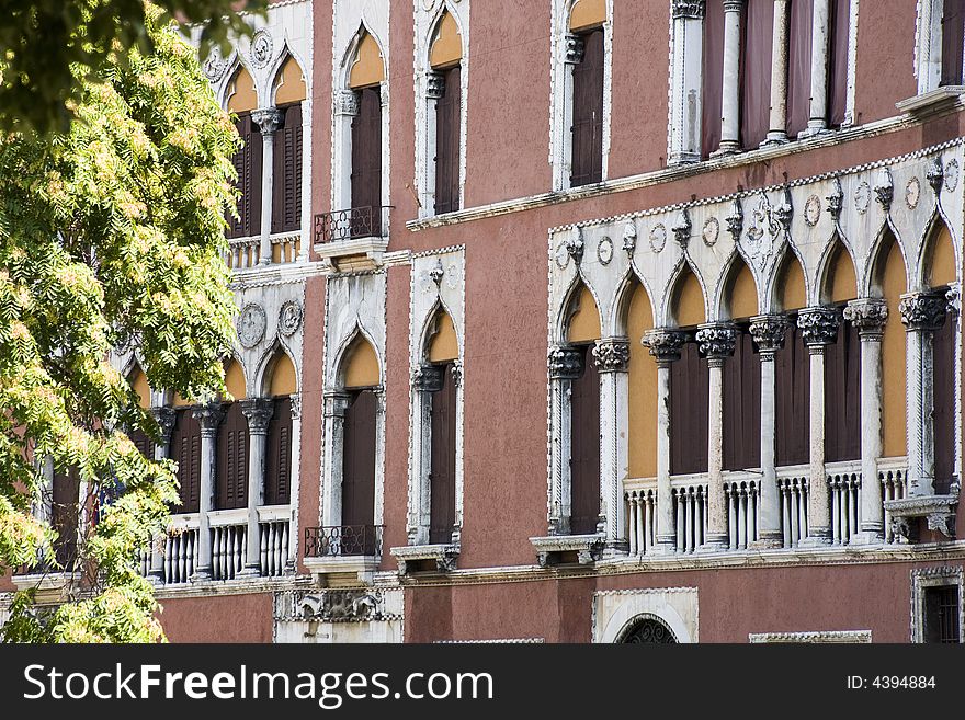 View of Venice with special