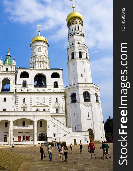 A photo of Russian church (Ivan the Great bell) at Kremlin, Moscow