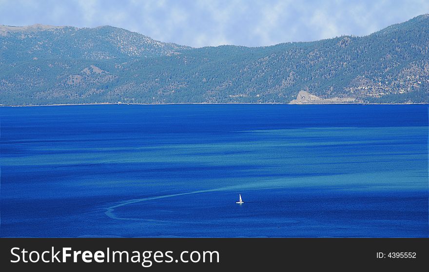 Lake Tahoe. California, USA. One of the most beautuful places. Tourist Meka.