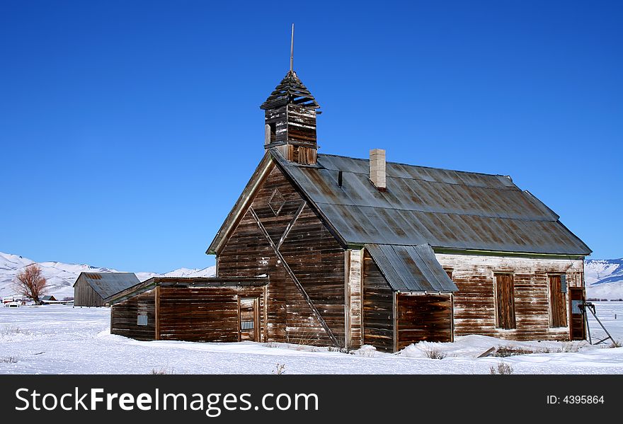 Church from early 1900's in Camas County Idaho. Church from early 1900's in Camas County Idaho