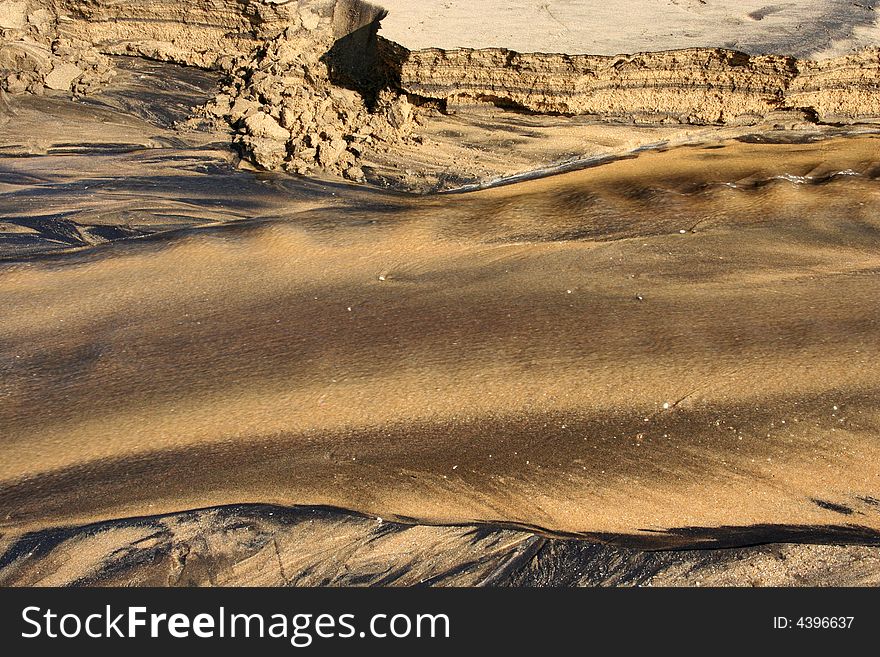 Forms of sand