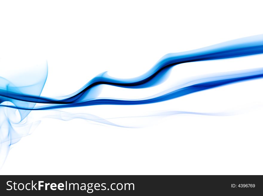 Abstract smoke on white background. Abstract smoke on white background