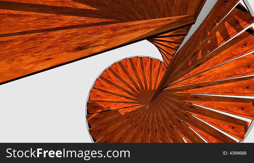 3d Spiral Staircase