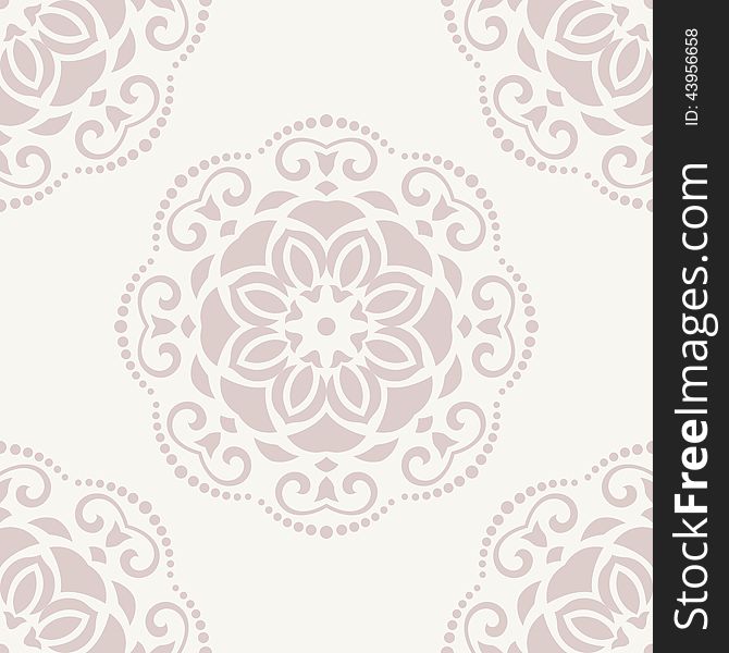 Oriental vector pattern with damask, arabesque and floral elements. Seamless abstract background. Oriental vector pattern with damask, arabesque and floral elements. Seamless abstract background.