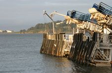 Ferry Dock Royalty Free Stock Images Ferry Dock Royalty Free Stock Images