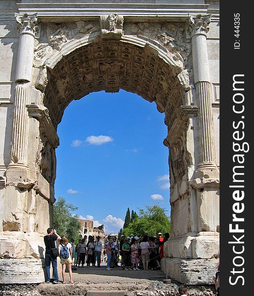 Arch of Septimius Severus Rome
