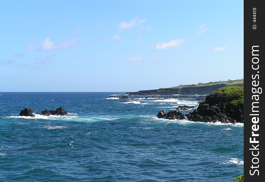 Cliffs In Hawaii