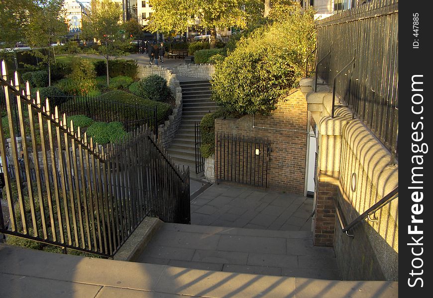 A subway near the Tower Bridge, London