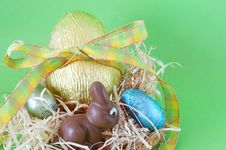 Colorful Wrapped Chocolate Easter Eggs Stock Image Colorful Wrapped Chocolate Easter Eggs Stock Image
