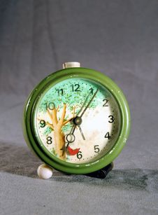 Old Alarm Clock Royalty Free Stock Photography Old Alarm Clock Royalty Free Stock Photography