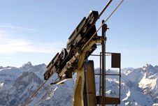 Cable Car Holder Stock Photo Cable Car Holder Stock Photo