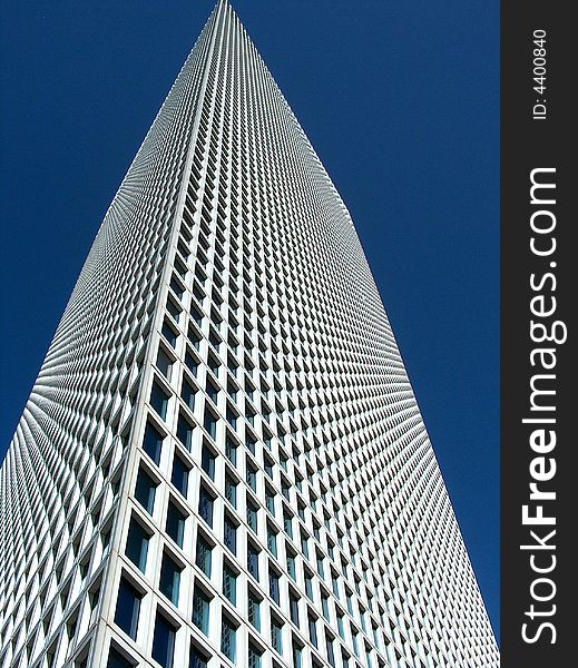 Skyscraper - business offices,triangle building