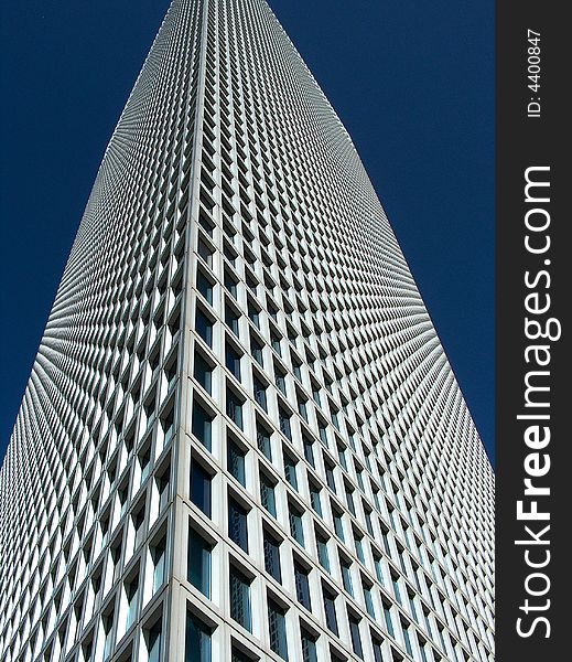 Skyscraper - business offices,triangle building