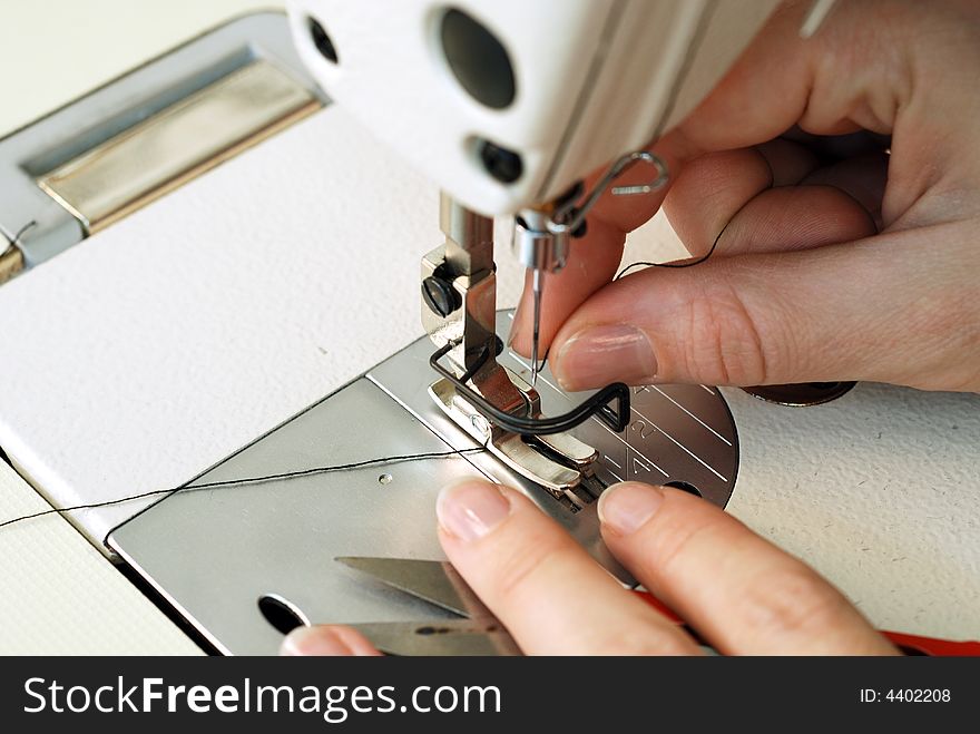 Work In Sewing Shop