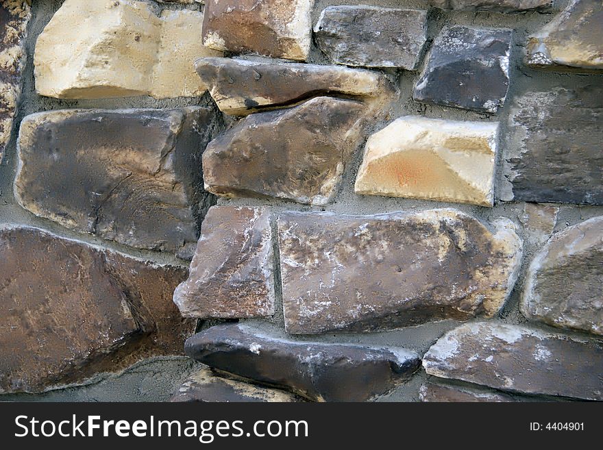 Stone wall, background, old masonry