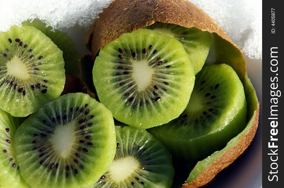 The kiwi, originally from China, is a scrumptious fruit packed with vitamin C, potassium and fiber. The kiwi, originally from China, is a scrumptious fruit packed with vitamin C, potassium and fiber.