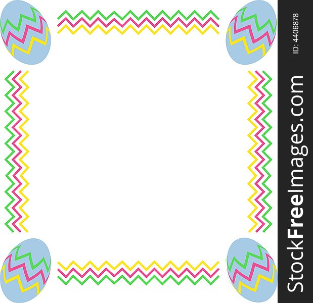 Background pattern of pastel easter eggs with space for text. Background pattern of pastel easter eggs with space for text