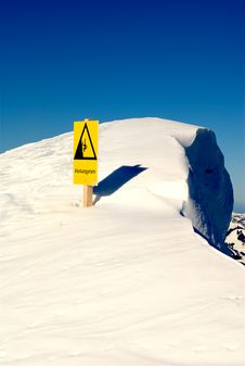 Danger Of Falling Hazard Royalty Free Stock Image Danger Of Falling Hazard Royalty Free Stock Image