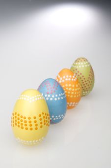 Colorful Easter Eggs Hand Painted Royalty Free Stock Images Colorful Easter Eggs Hand Painted Royalty Free Stock Images