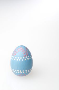 Colorful Easter Eggs Hand Painted Royalty Free Stock Photo