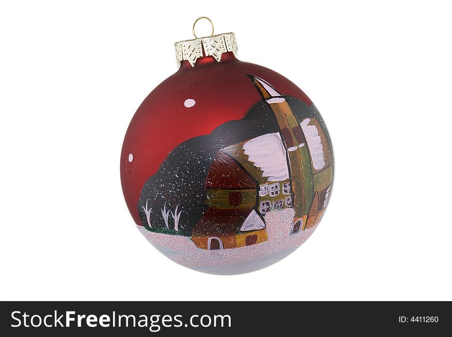 At Christmas, the Christmas tree will decorated with christmas ball