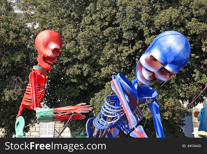 Carnival Skeletor