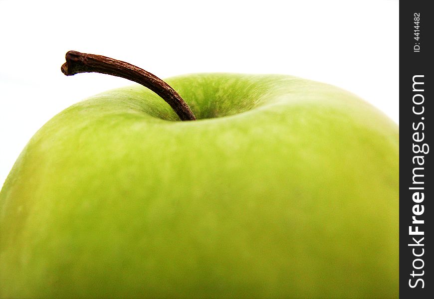 Apple on white. See my other images of apples.