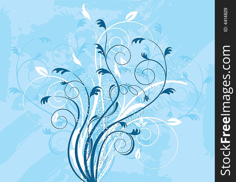 Floral  Artistic Vector Design