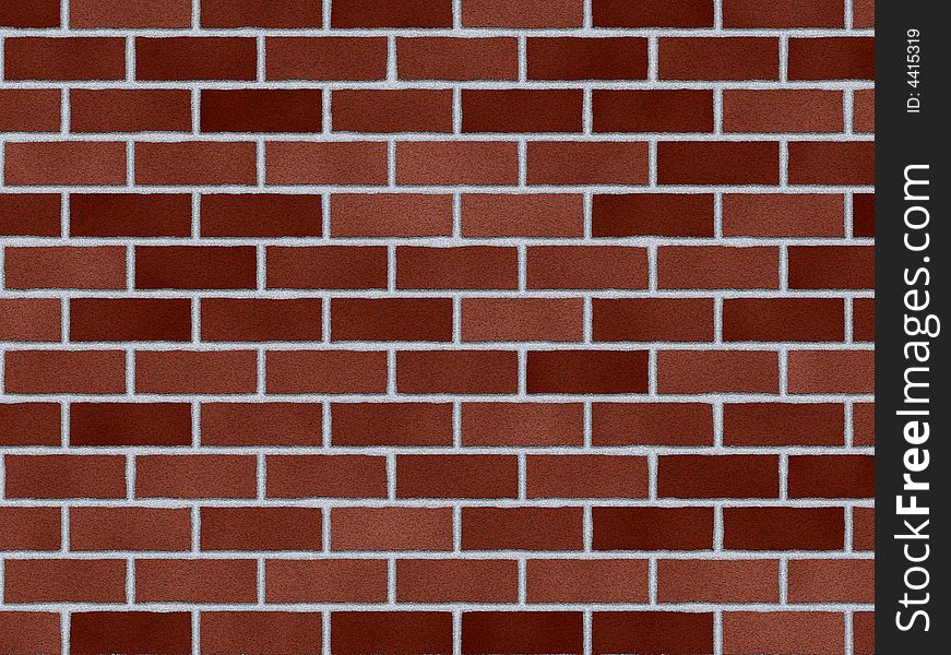 Background image made from a brick wall