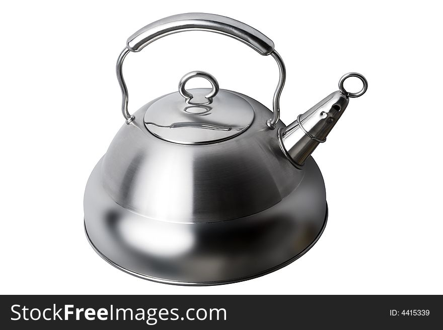 Modern Metal Teapot