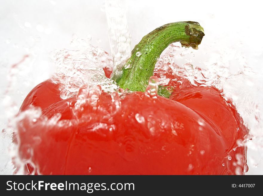 Washed Red Pepper